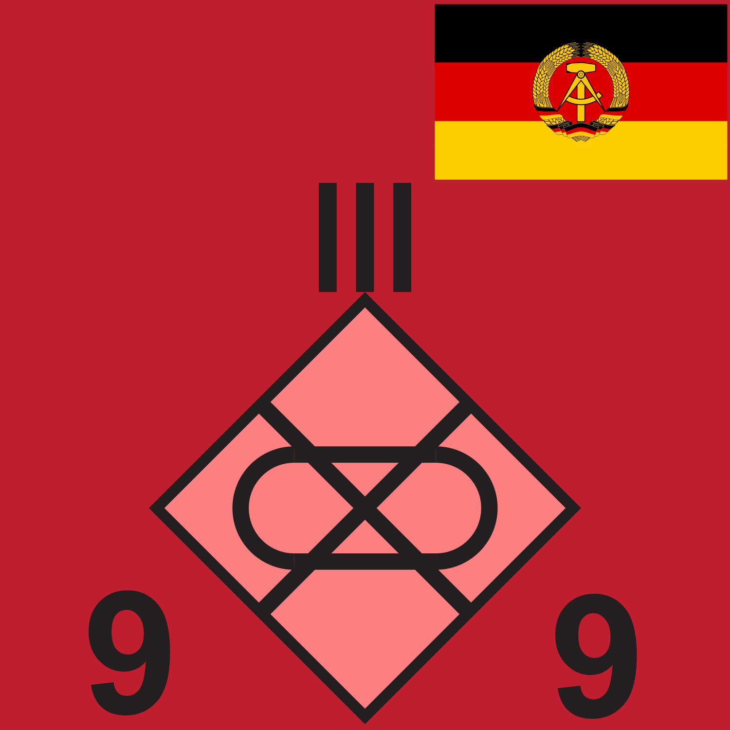 RED GDR 9 MRR 1989